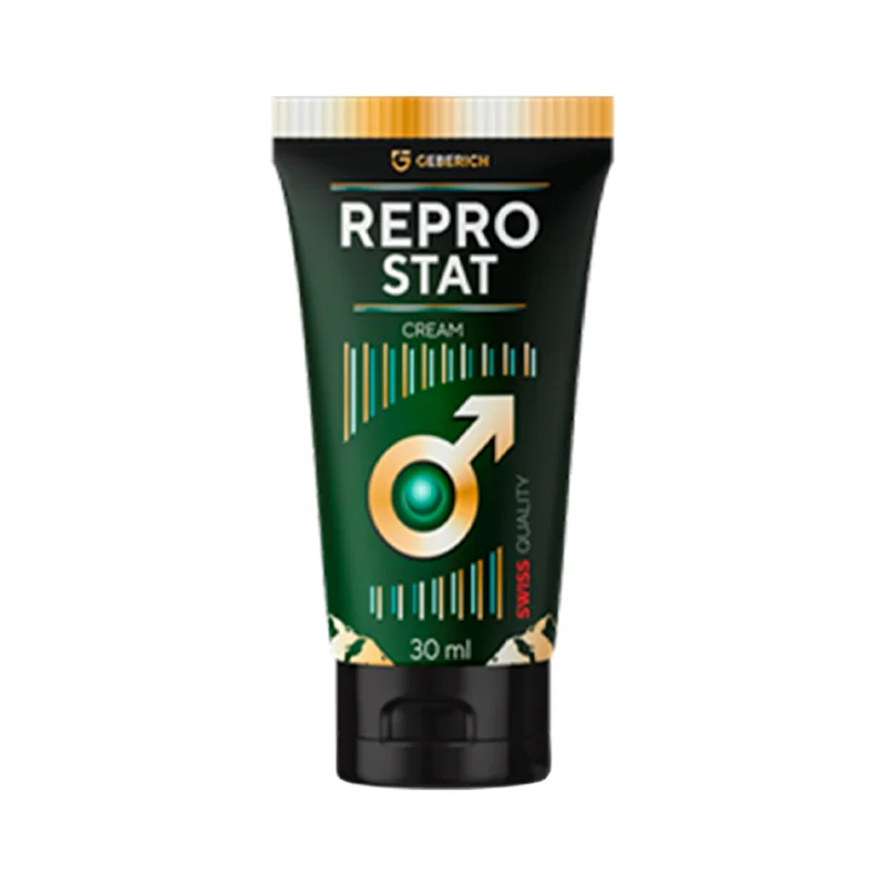 Reprostat Cream — tubo della crema cosmetica per uso esterno, 30 ml
